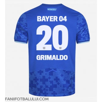 Bayer Leverkusen Alejandro Grimaldo #20 Tricou Fotbal Replică 2025-26 Barbati Treilea